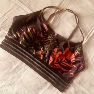 Onzie Tropical Floral Ritz Sports Bra